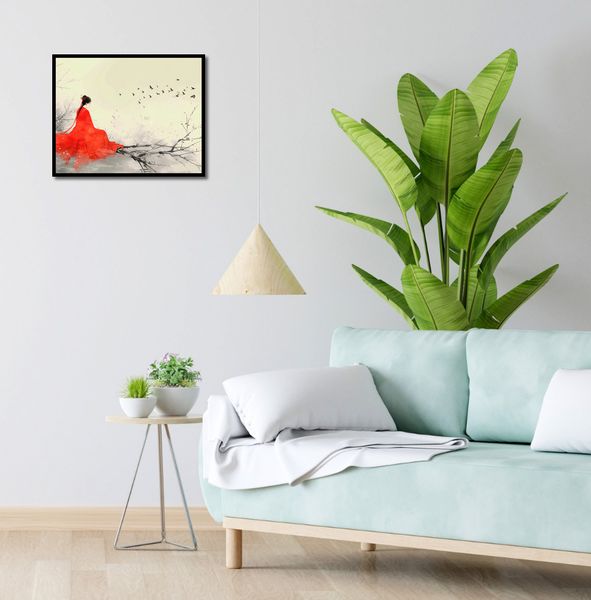 Plakat 50x40cm Diva Na Gałęzi zdjęcie 4