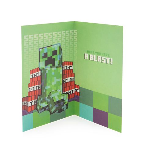 Kartka urodzinowa Minecraft na Arena.pl