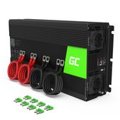 PRZETWORNICA 3000W TURBO COOLING GREEN CELL 12V NA 220V CZARNA