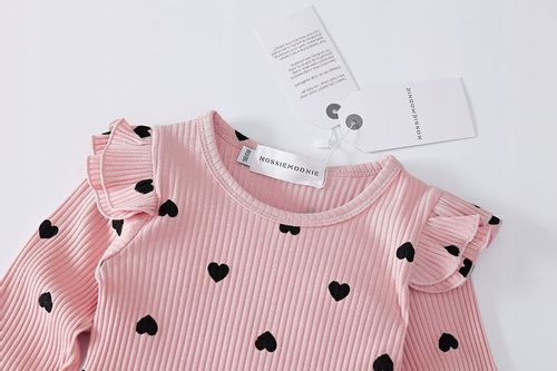 KOMPLET BODY W SERDUSZKA DLA DZIEWCZYNKI 62 na Arena.pl