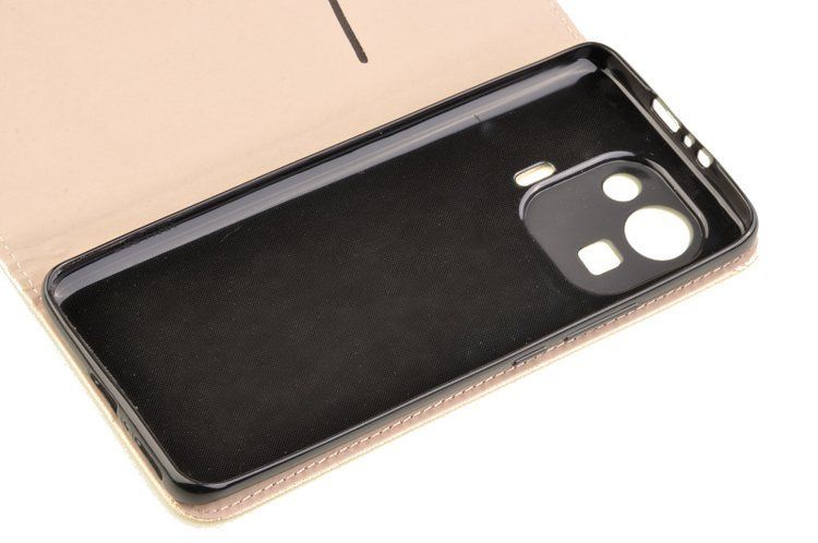 Etui Smart do Xiaomi Mi 11 Pro złoty zdjęcie 4
