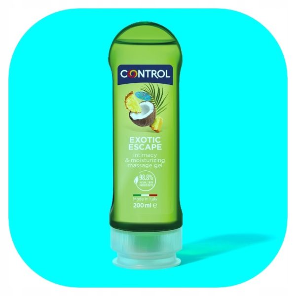 Żel Intymny Do Masażu Control Exotic Escape 200 Ml zdjęcie 2