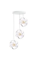 Lampa wisząca 3xE27 POLA WHITE