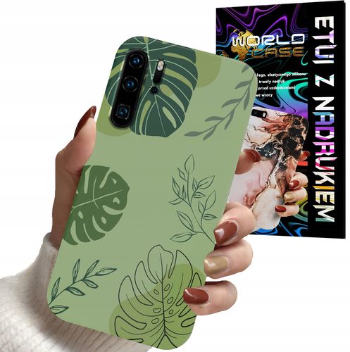 ETUI CASE DO HUAWEI P30 PRO - LIŚCIE WZORY DLA KOBIET KWIATY RÓŻE na Arena.pl