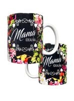 kubek ceramiczny kwiaty mama idealna k160