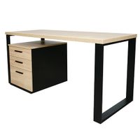 Biurko Neptun kontenerek Sonoma 160x68 MebleKreator