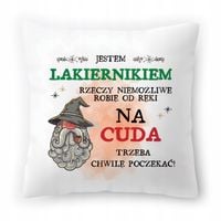 Poduszka Dla Lakiernika Urodziny Imieniny Prezent Z Nadrukiem Ze Zdjęciem