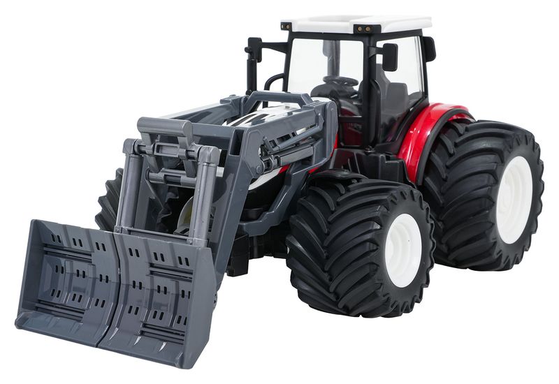 Traktor + Spych R/C 1:24 Czerwony zdjęcie 5