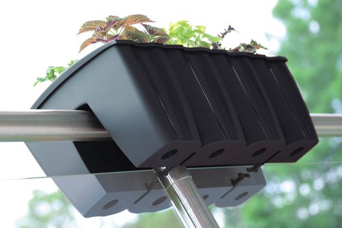 Skrzynka na balustradę DCRO600, Doniczka balkonowa + keramzyt 2l na Arena.pl