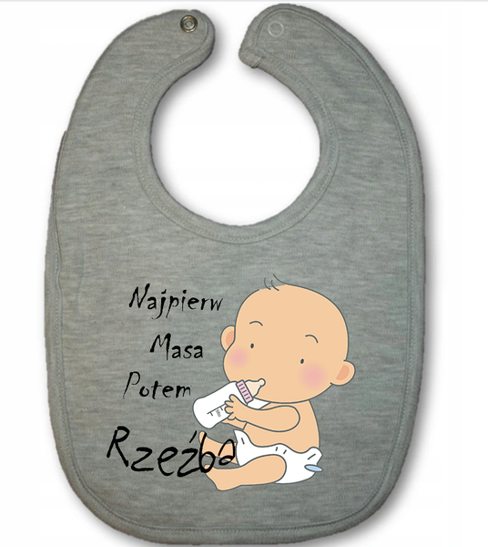 Śliniaczek Bawełniany Najpierw Masa zdjęcie 1