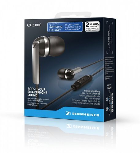 Słuchawki Sennheiser CX 2.00 BLACK na Arena.pl