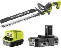 RYOBI NOŻYCE DO ŻYWOPŁOTU AKUMULATOROWE 18V SEKATOR 50CM HEDGESWEEP + 2AH