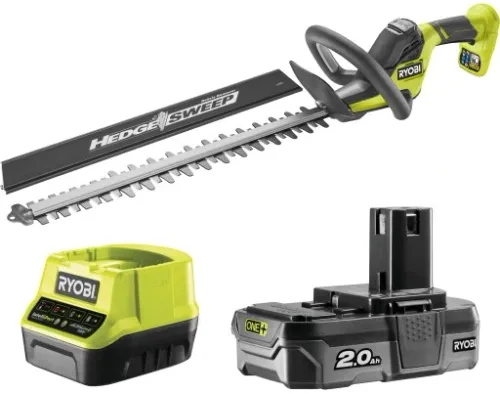 RYOBI NOŻYCE DO ŻYWOPŁOTU AKUMULATOROWE 18V SEKATOR 50CM HEDGESWEEP + 2AH na Arena.pl