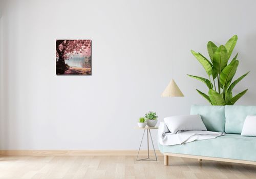 Obraz 40x40cm Spokój Sakury na Arena.pl