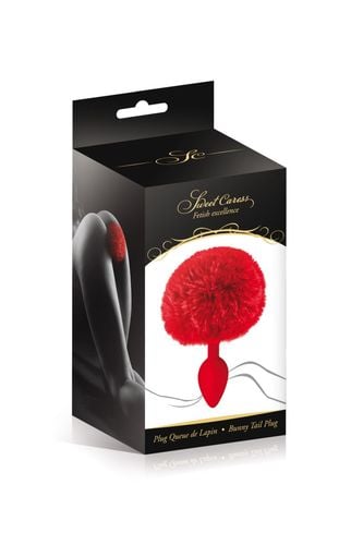 red pompom anal plug na Arena.pl