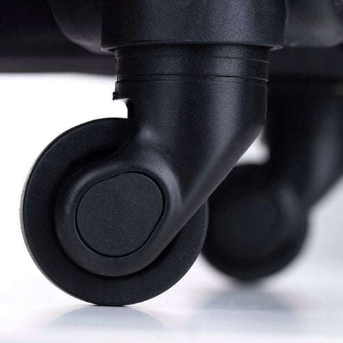 Walizka podróżna ŚREDNIA bagaż na kółkach miękka pojemna materiałowa KOLORY na Arena.pl