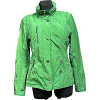 Lekka Kurtka Damska Przejściowa Stylowa Zielony Rozmiar 38 Wiosna Jesień