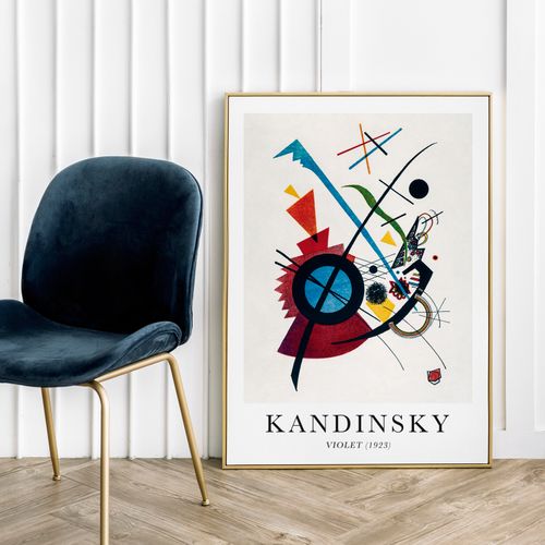 Plakat Kandinsky Violet 21x29,7 cm A4 na Arena.pl