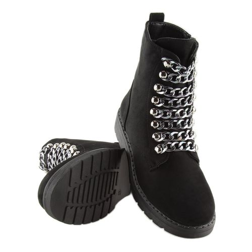Botki workery czarne 061-27-1 Black r.37 na Arena.pl