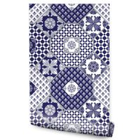 Tapeta Do Kuchni ORNAMENTY Patchwork Kafelki Dekor