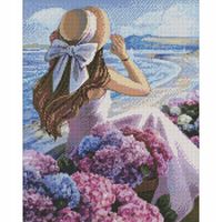 DIAMENTOWA MOZAIKA - KWITNĄCE WYBRZEŻE 40X50CM