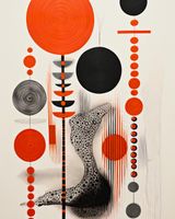 Plakat 40x50cm Kontrastowy Kosmos