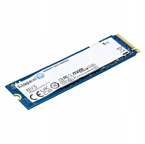Dysk SSD KINGSTON NV3 1TB M.2 NVMe PCI-e 4.0 6000/4000 MB/s na Arena.pl