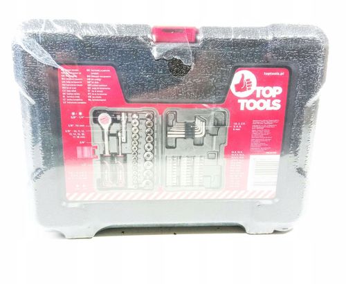 Zestaw kluczy TOP TOOLS 38D515 (63 elementy) na Arena.pl