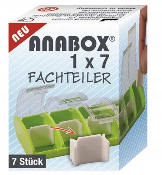 Separator do organizerów anabox 7x1 na tabletki x7 zdjęcie 1