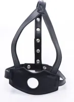 xr brands master series uprząż twarzowa z elementem anatomicznym czarna