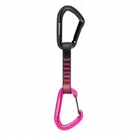 Ekspres wspinaczkowy Black Diamond 12 cm różowy