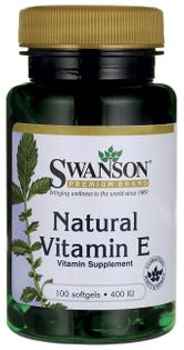 Witamina E 400 IU Natural Vitamin E 100 kapsułek SWANSON