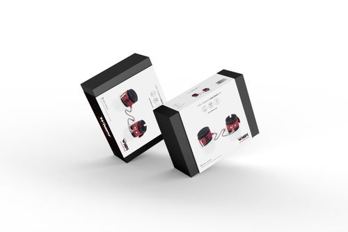 kajdanki  cuffs crazy horse red, small na Arena.pl