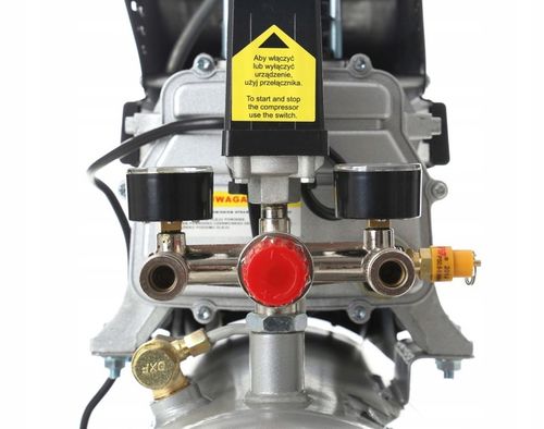 SPRĘŻARKA POWIETRZA KOMPRESOR OLEJOWY 3,4KM 24L + ZESTAW PNEUMATYCZNY na Arena.pl