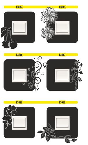 naklejki na włącznik NAKLEJKA POD KONTAKT ścienne na Arena.pl