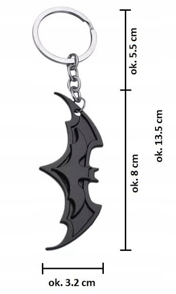 Breloczek LOGO Batman Gotham Superbohater Arkham zdjęcie 12