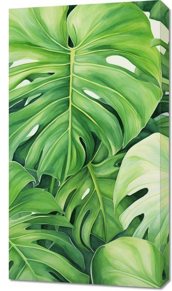 Obraz 50x90cm Tajemnice Liści zdjęcie 1