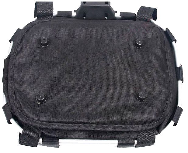 Torba KOSZYK do ROWERU rowerowy PIKNIK czarny zdjęcie 5