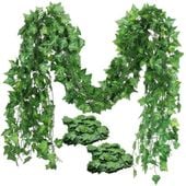 Sztuczny bluszcz girlanda na balkon taras ścianę 12 sztuk 25m dekoracyjny