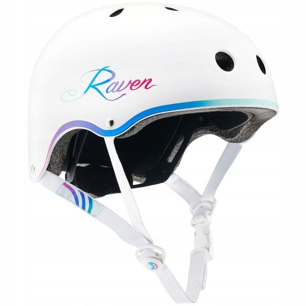 Kask Raven Essto White Neo 52-55 cm zdjęcie 2