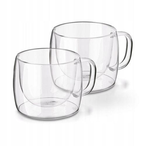 Duże SZKLANKI TERMICZNE do kawy 350ml komplet szklanek 2 szt. Sublime Mona na Arena.pl