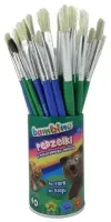 Pędzelki w kubku (40szt) BAMBINO