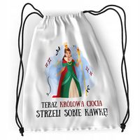 Plecak Dla Bratanka Cioci Szkolny Worek Torba Z Nadrukiem Ze Zdjęciem