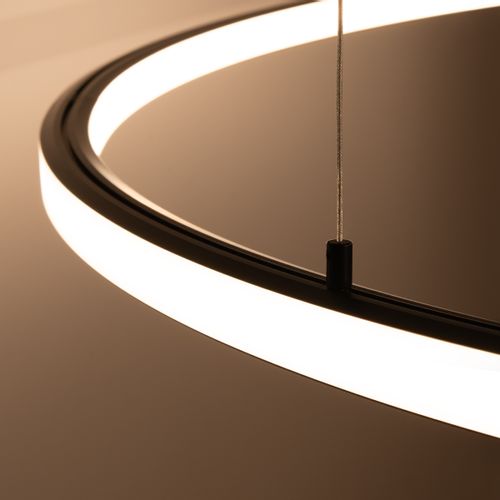 Żyrandol RISA 120 czarny LED 3000K na Arena.pl