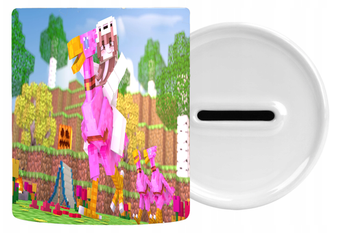 Skarbonka Ceramiczna Minecraft - Nowy Świat na Arena.pl