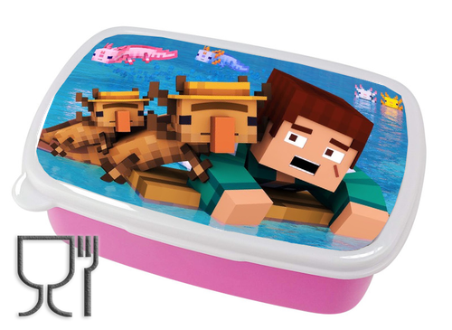 Pojemnik śniadaniowy Axolotl - Minecraft na Arena.pl