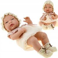 LALKA BOBAS JAK PRAWDZIWA NIEMOWLĘ DZIDZIUŚ DZIEWCZYNKA 30cm