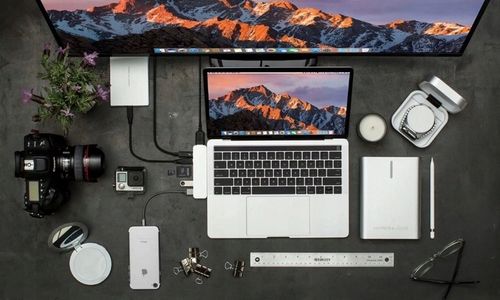 ADAPTER HUB PRZEJŚCIÓWKA USB-C USB THUNDERBOLT HDMI 4K DO MACBOOK PRO AIR na Arena.pl