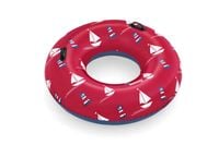 Kółko Do Pływania Statki Czerwone Bestway 119Cm Winyl + 2 Uchwyty