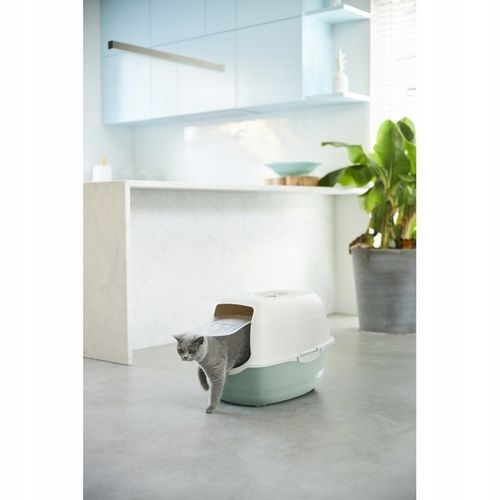 Kuweta dla kota zamknięta Rotho BAILEY zielona na Arena.pl